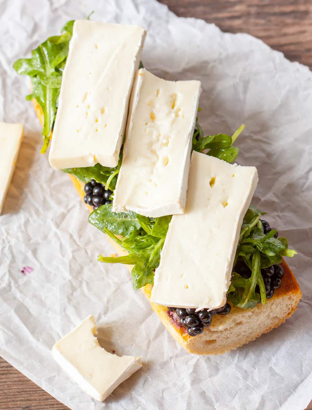 Blackberry Brie Sandwich