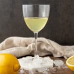 limoncello in a glass