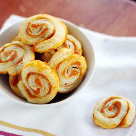 Pumpkin Pinwheels