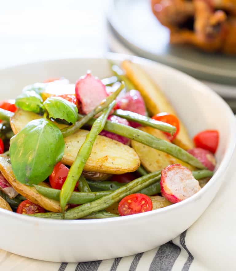 Healthy potato salad