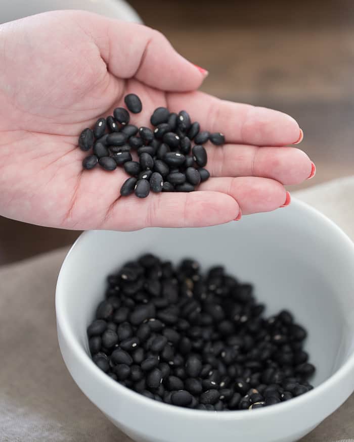 How to Sort Black Beans, Good Beans