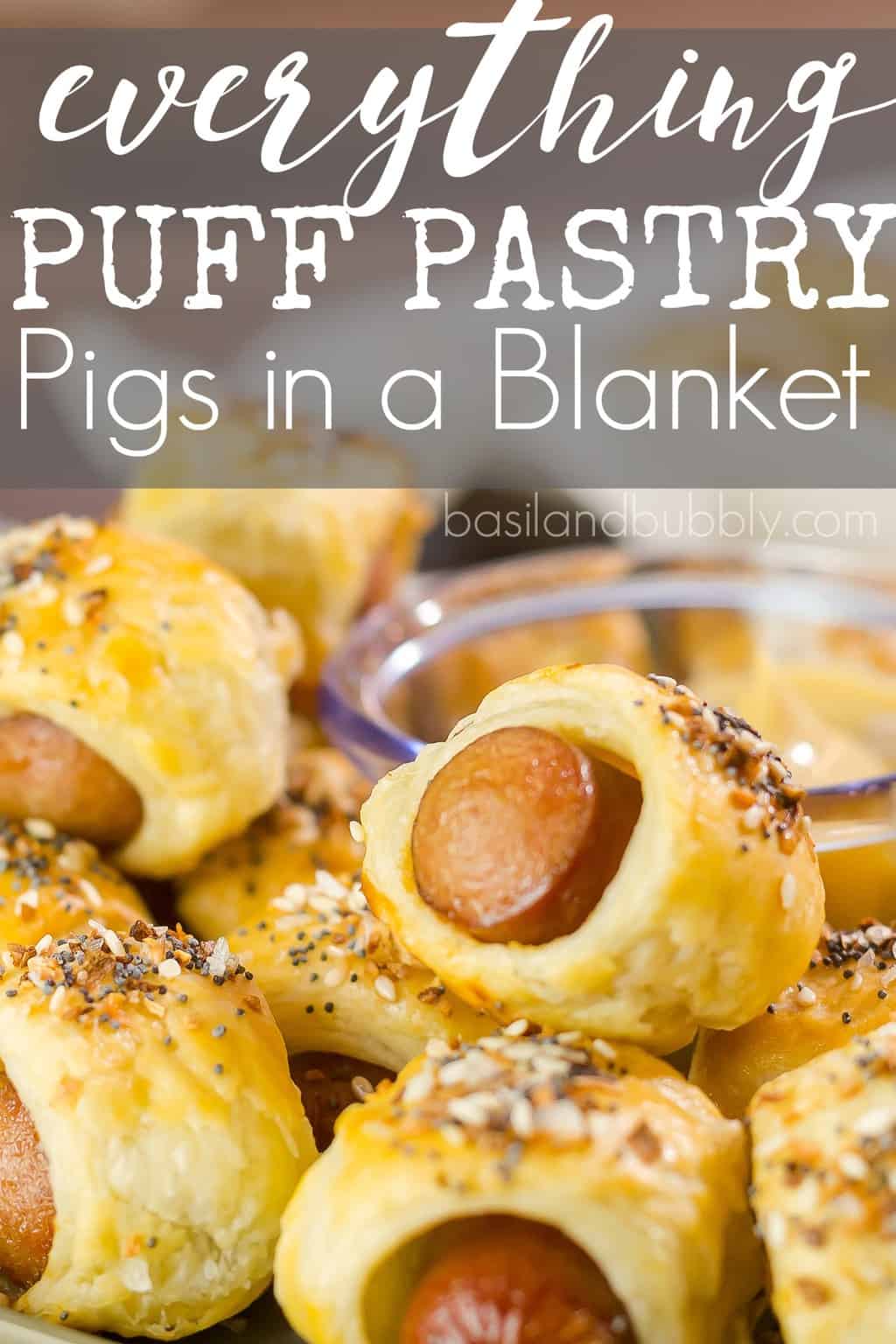 Puff Pastry Pigs in a Blanket Basil And Bubbly