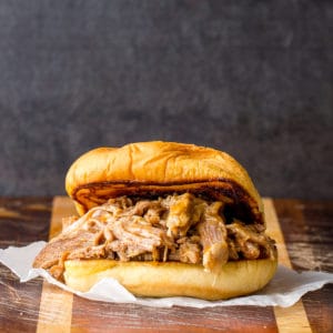 Instant Pot Pulled Pork Sandwich