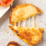 air fryer grilled cheese