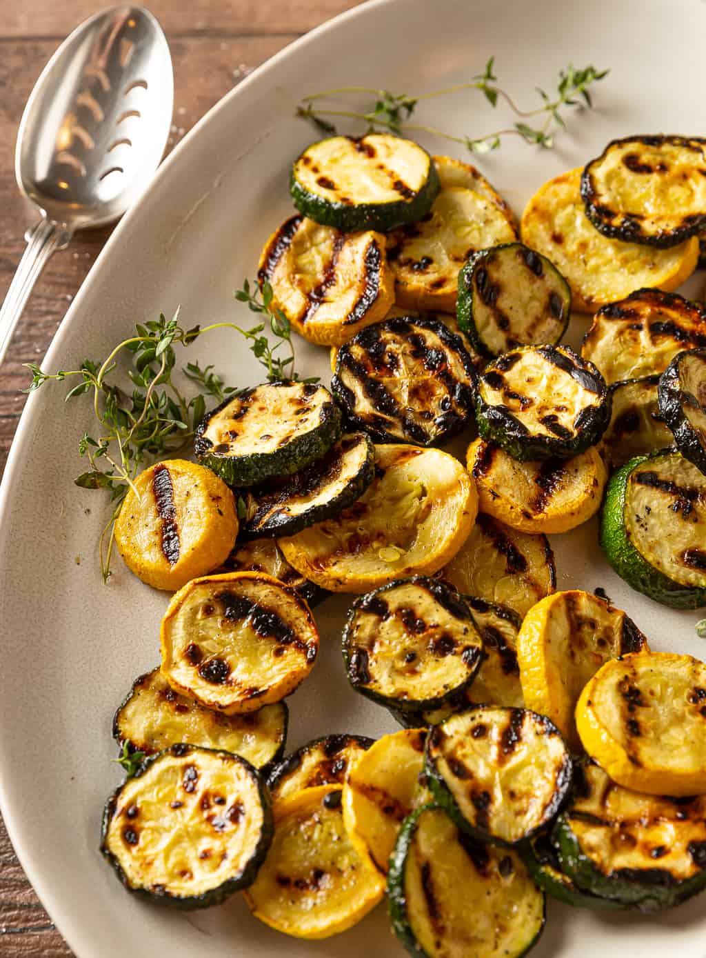Grilled Zucchini and Squash - Basil And Bubbly