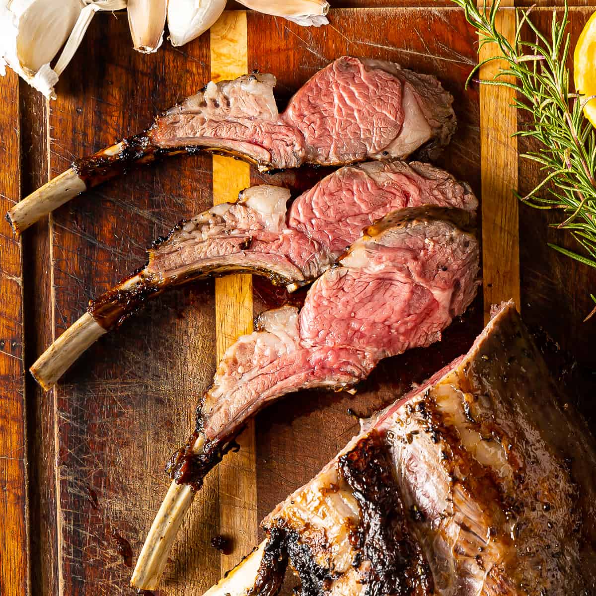 Grilled Rack of Lamb image